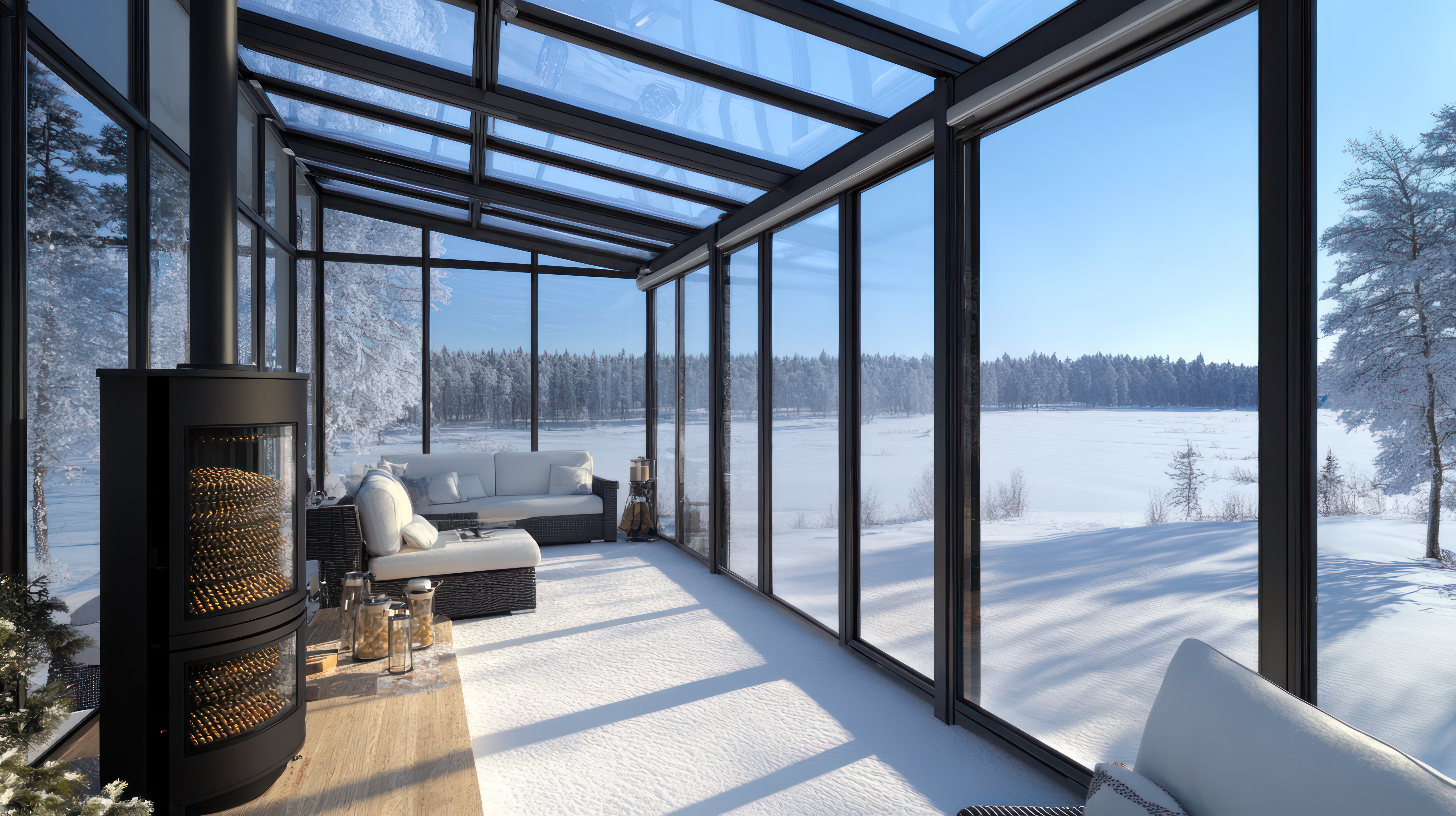 Cam balkon ve kış bahçesi sistemleri - Yiğitsan Alüminyum & Otomasyon